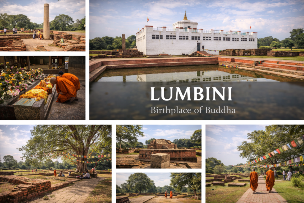 lumabini collage photo
