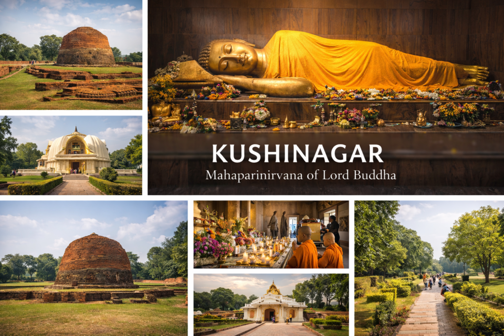 kushinagar mahaparinirwana temple